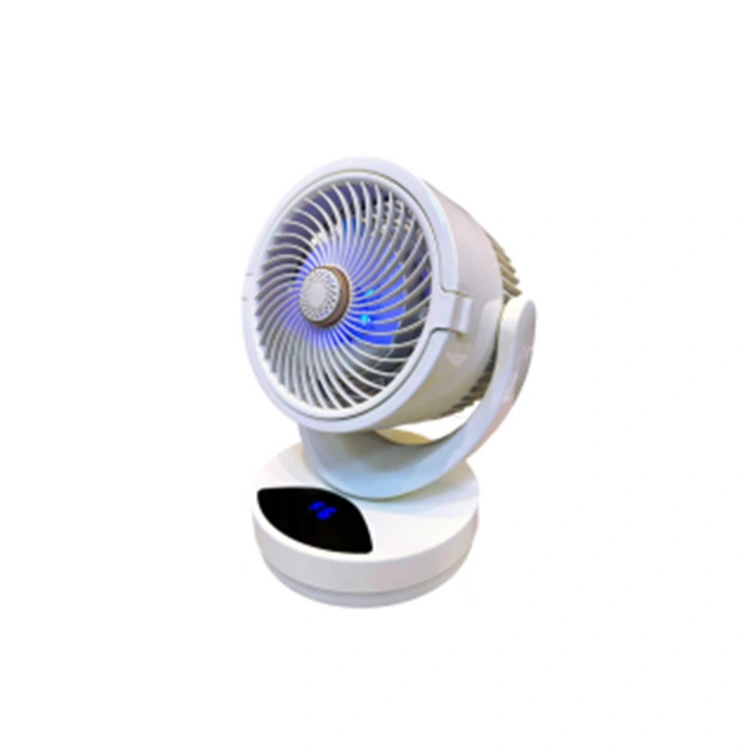 Ice With Colored Lights And Fan
